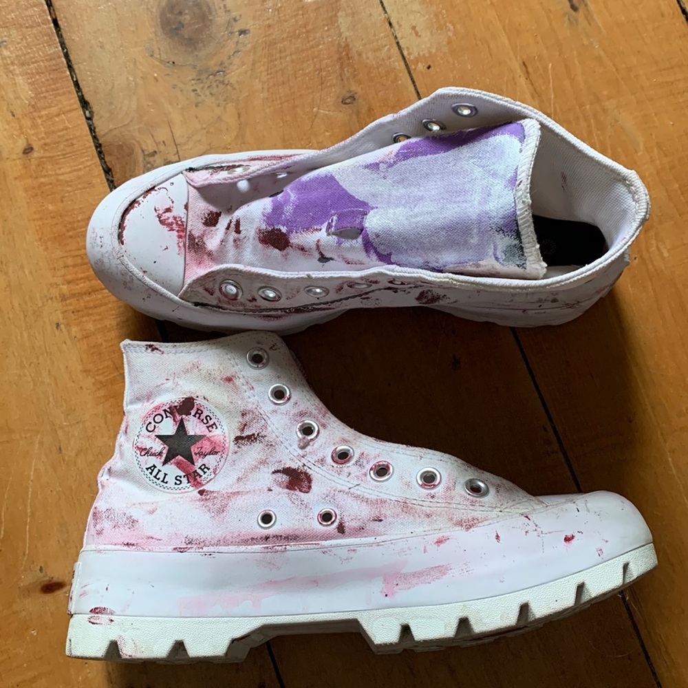 Converse lugged all star high tops